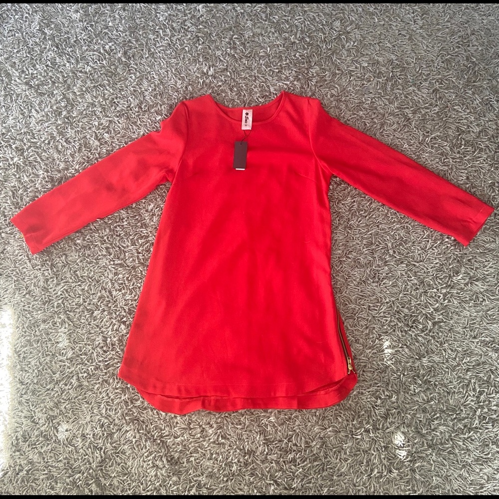 NWT Red Saće Tunic Dress